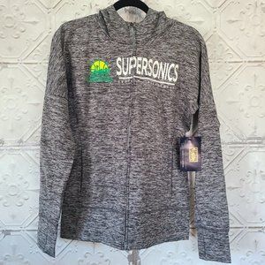 Carl Banks NBA Supersonics Women's Hooded Jacket Size Small NWT